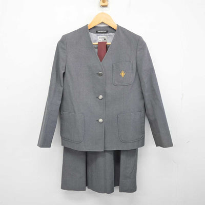 【中古】東京都 大森第十中学校 女子制服 3点 (ブレザー・スカート) sf079614