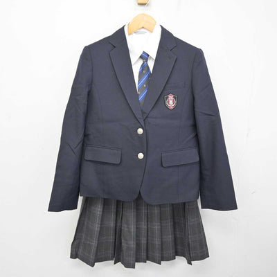 【中古】東京都 東京女子学院中学・高等学校 女子制服 5点 (ブレザー・シャツ・スカート) sf079642