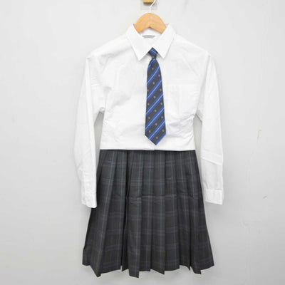 【中古】東京都 東京女子学院中学・高等学校 女子制服 5点 (ブレザー・シャツ・スカート) sf079642