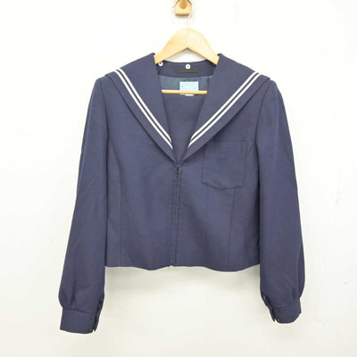 【中古】愛知県 滝ノ水中学校 女子制服 2点 (セーラー服・スカート) sf079650