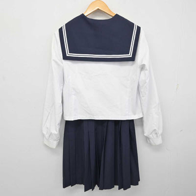 【中古】愛知県 滝ノ水中学校 女子制服 2点 (セーラー服・スカート) sf079651