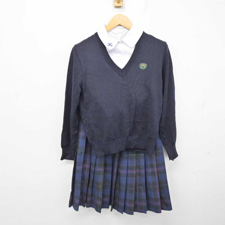 A603/S1028(中古)熊本県 宇土高校 女子制服2点 /M/W66/合服