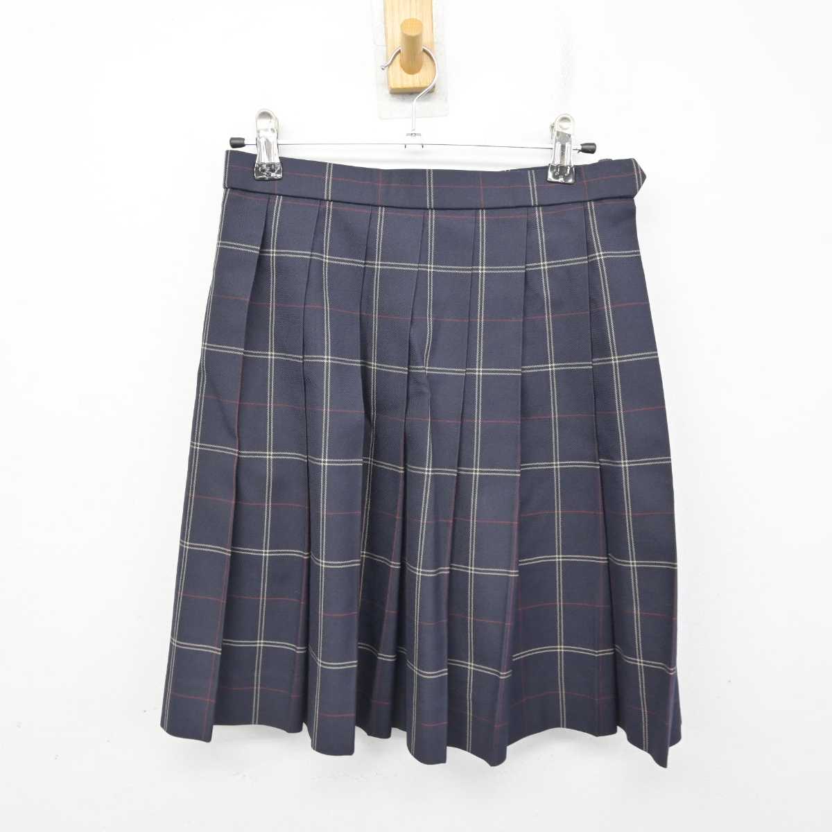 【中古】東京都  駒沢大学高等学校 女子制服 3点 (ブレザー・スカート) sf079666