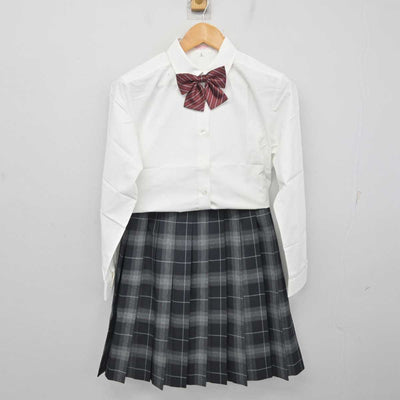 【中古】東京都 実践学園中学校・高等学校 女子制服 5点 (ブレザー・シャツ・スカート) sf079668