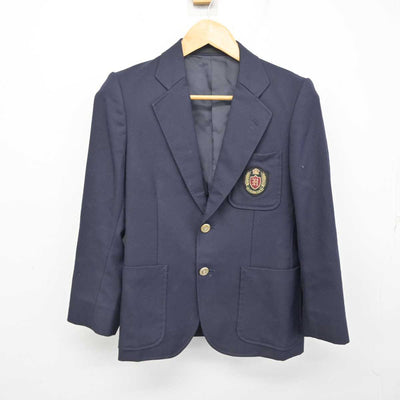 【中古】群馬県 榛名中学校 男子制服 4点 (ブレザー・ズボン・ズボン) sf079672