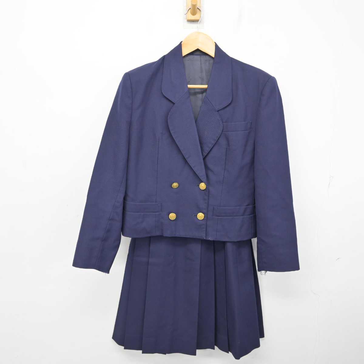 【中古】群馬県  東京農業大学第二高等学校/旧制服 女子制服 3点 (ブレザー・スカート・スカート) sf079674