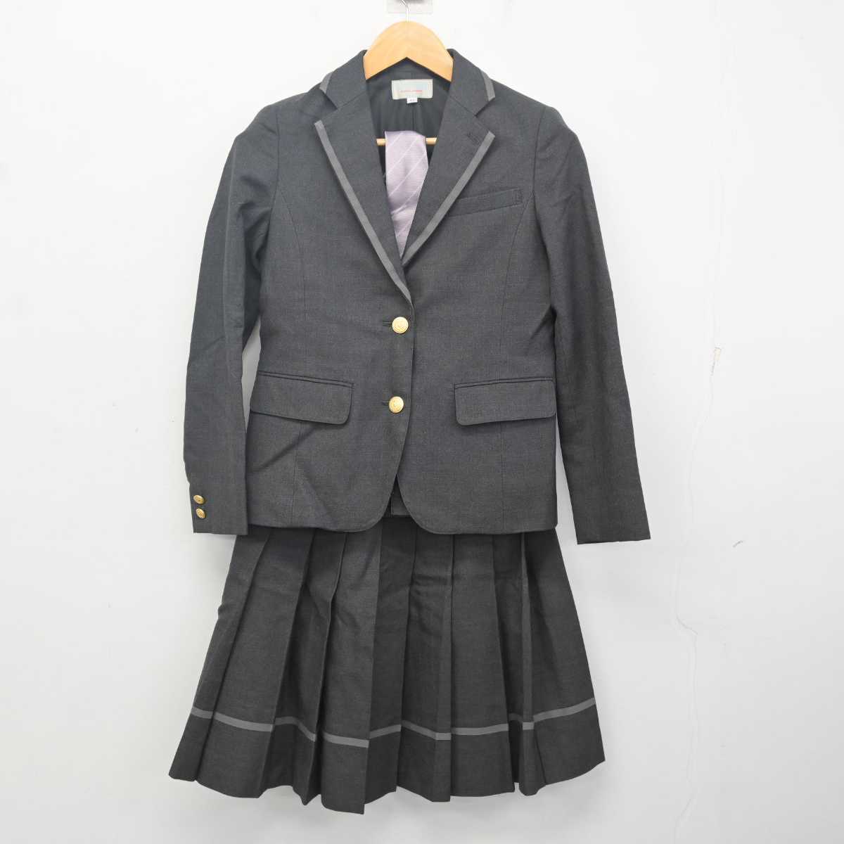 【中古】大阪府 相愛中学校・相愛高等学校 女子制服 4点 (ブレザー・スカート) sf079681