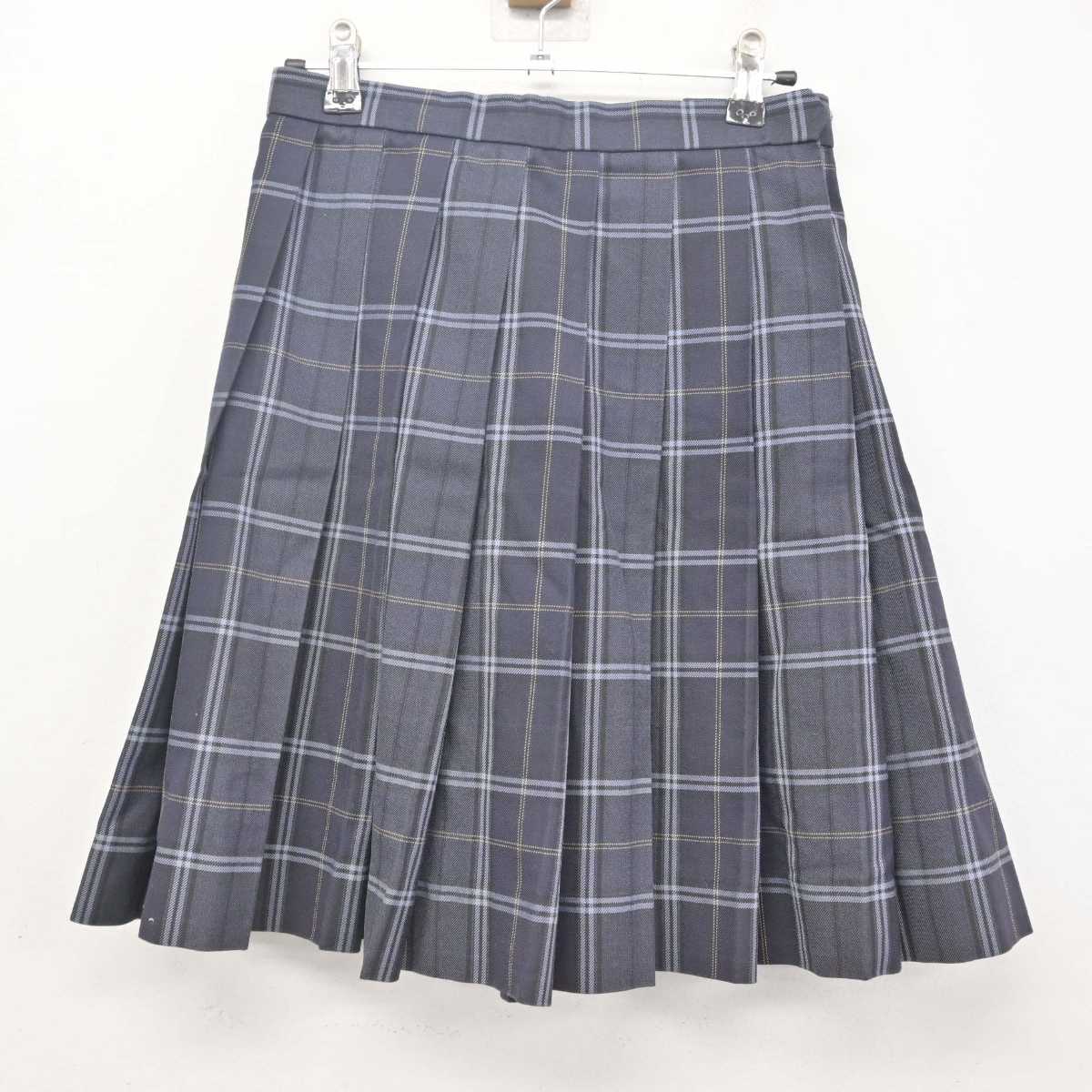 【中古】愛知県 山田高等学校 女子制服 4点 (ブレザー・シャツ・スカート) sf079688