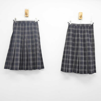 【中古】東京都 志村第四中学校 女子制服 4点 (シャツ・スカート・スカート) sf079691