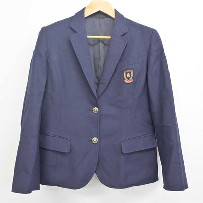 【中古】広島県 清水ヶ丘高等学校 女子制服 2点 (ブレザー・スカート) sf079694