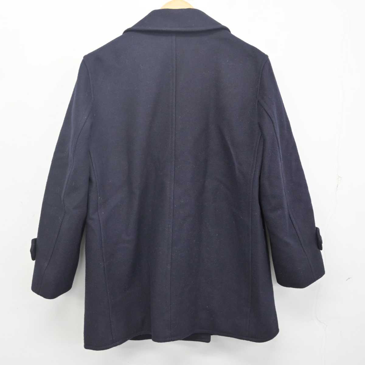 【中古】広島県 清水ヶ丘高等学校 女子制服 1点 (コート) sf079696