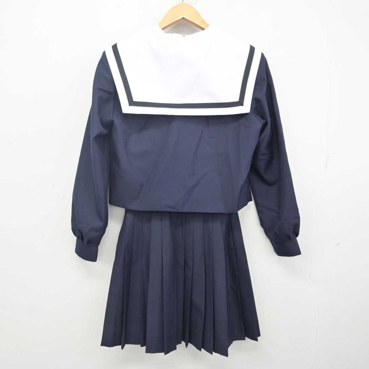中古】愛知県 名古屋西高等学校 女子制服 5点 (セーラー服