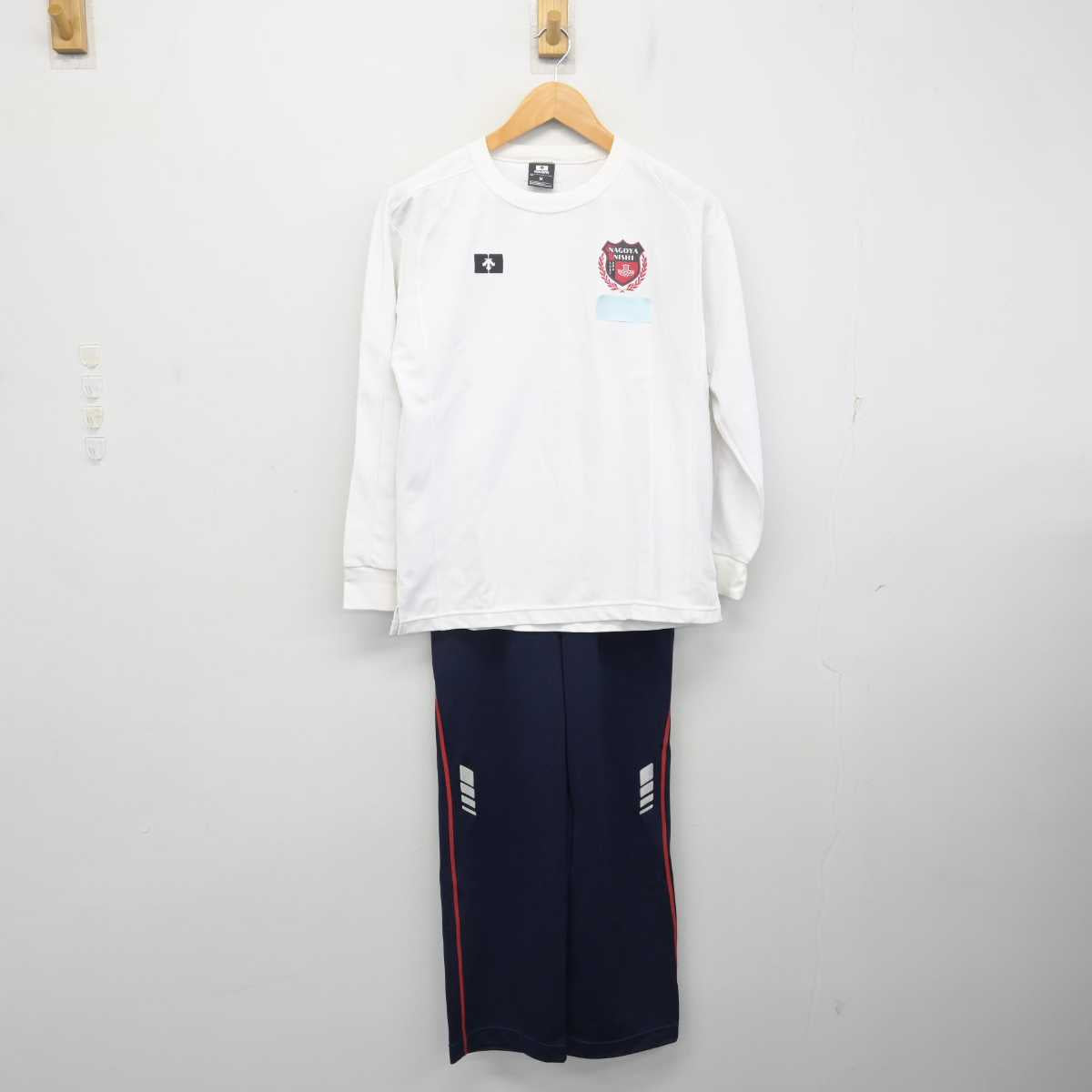 【中古】愛知県 名古屋西高等学校 女子制服 3点 (ジャージ 上・体操服 上・ジャージ 下) sf079719