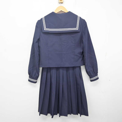 【中古】埼玉県 土合中学校 女子制服 5点 (セーラー服・ニット・スカート) sf079729