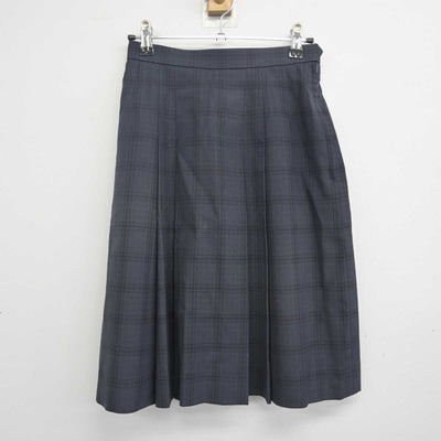 【中古】秋田県 西目高等学校 女子制服 2点 (スカート・スカート) sf079732