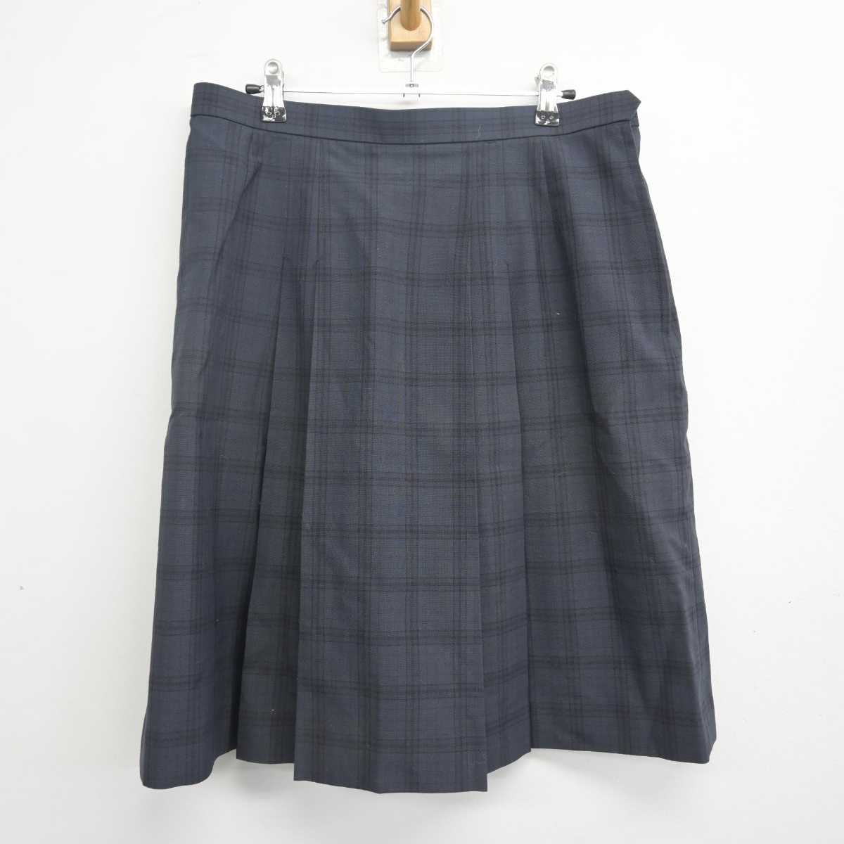 【中古】秋田県 西目高等学校 女子制服 2点 (スカート・スカート) sf079732