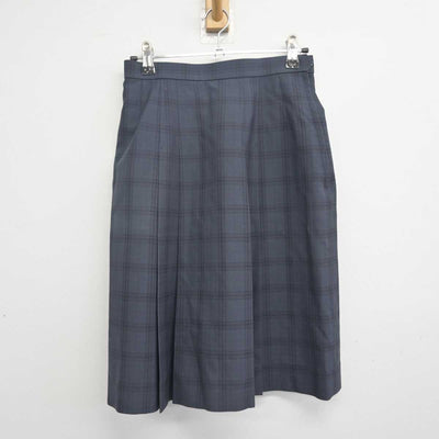 【中古】秋田県 西目高等学校 女子制服 2点 (スカート・スカート) sf079733