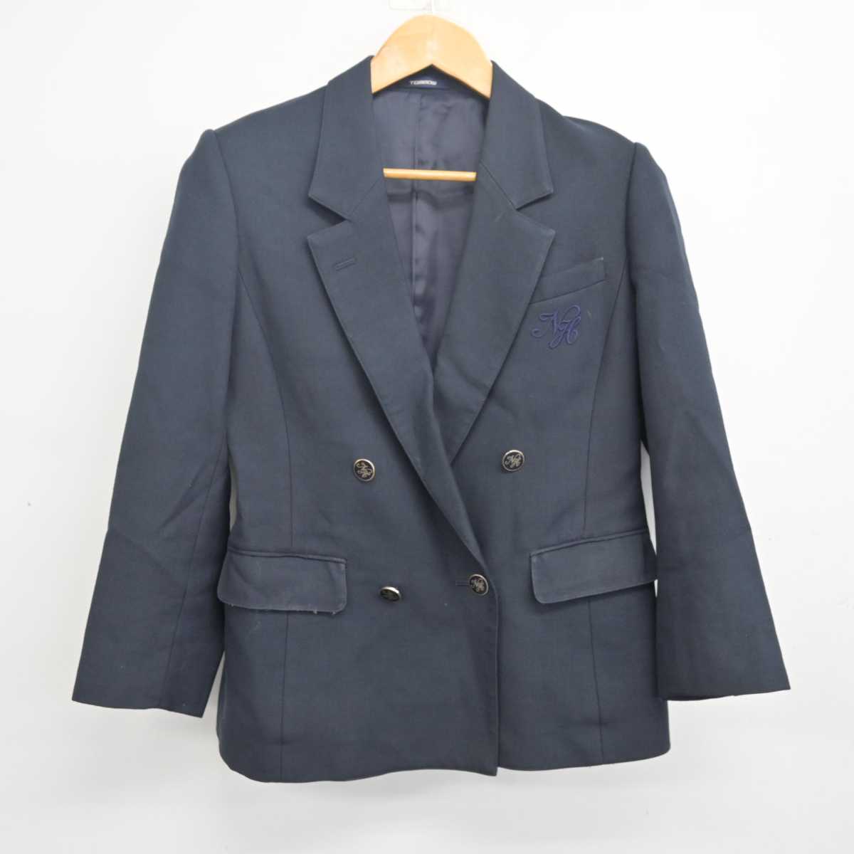 【中古】秋田県 仁賀保高等学校/旧制服 女子制服 3点 (ブレザー・スカート) sf079734