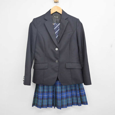 【中古】 ヒューマンキャンパス高等学校  女子制服 3点 (ブレザー・スカート) sf079757