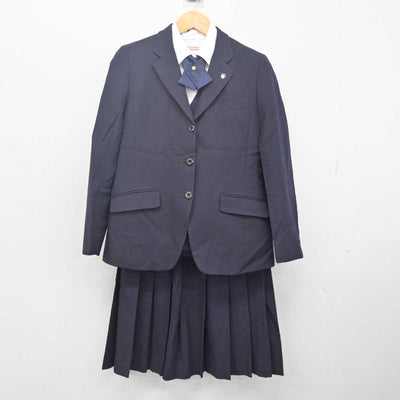 【中古】東京都 東京家政大学附属女子中学校・高等学校 女子制服 6点 (ブレザー・ベスト・シャツ・スカート) sf079761