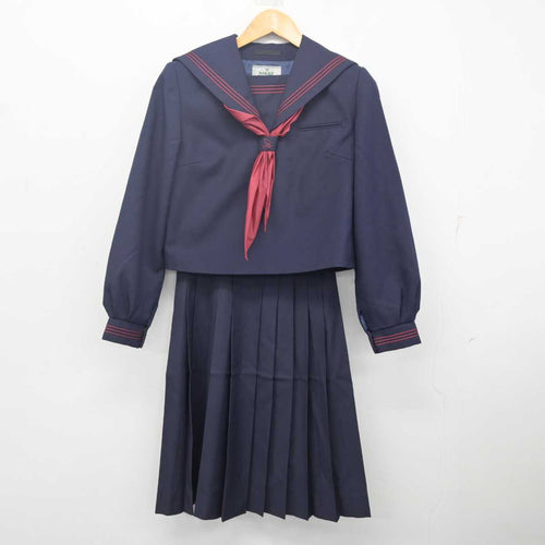 中古】群馬県 伊勢崎清明高等学校 女子制服 3点（セーラー服・スカート）sf035372 | 中古制服通販パレイド