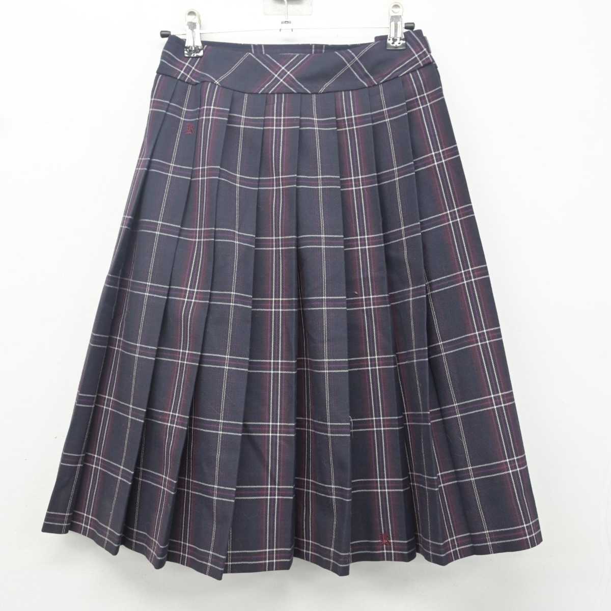 【中古】京都府 木津高等学校 女子制服 4点 (ブレザー・シャツ・スカート) sf079771