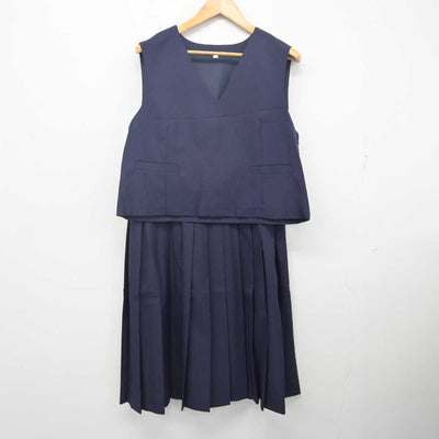 【中古】埼玉県 寄居中学校 女子制服 3点 (ブレザー・ベスト・スカート) sf079795