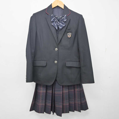 【中古】千葉県 千葉市立磯辺中学校 女子制服 3点 (ブレザー・スカート) sf079799