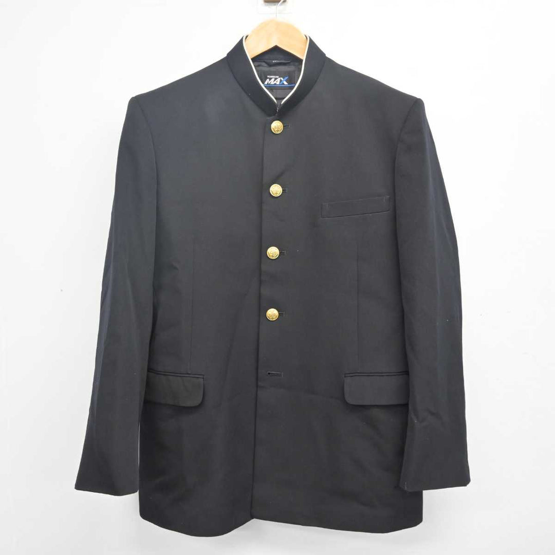 U120/S970(中古)千葉県 沼南高柳高校 男子制服6点 /165A/L/W70