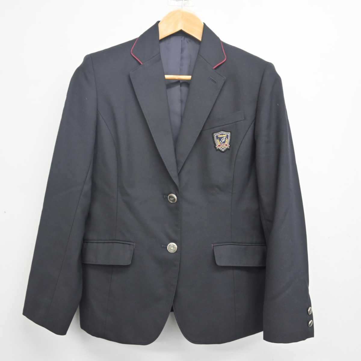 【中古】千葉県 千葉市立磯辺中学校 女子制服 3点 (ブレザー・スカート) sf079802