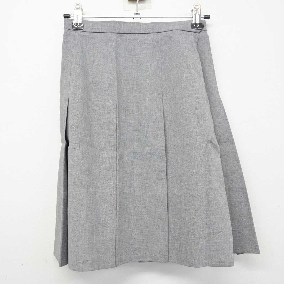 【中古】京都府 西賀茂中学校 女子制服 2点 (シャツ・スカート) sf079815