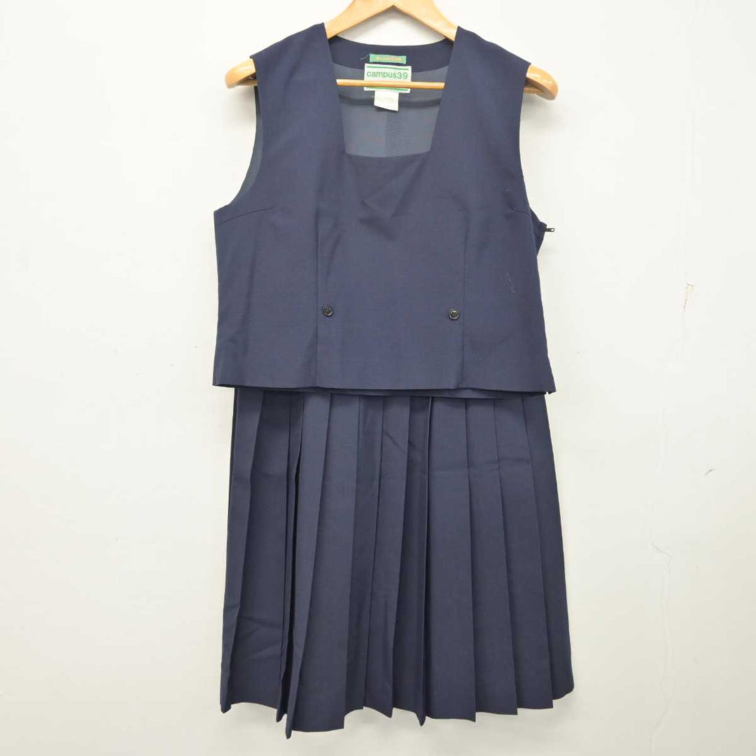 中古】埼玉県 深谷市幡羅中学校 女子制服 3点 (ベスト・スカート) sf079822 | 中古制服通販パレイド