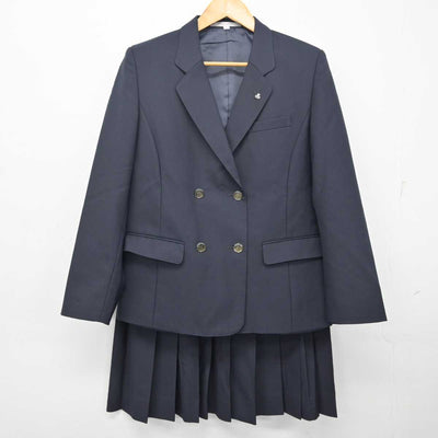 【中古】埼玉県 鴻巣高等学校 女子制服 4点 (ブレザー・ニット・スカート) sf079823