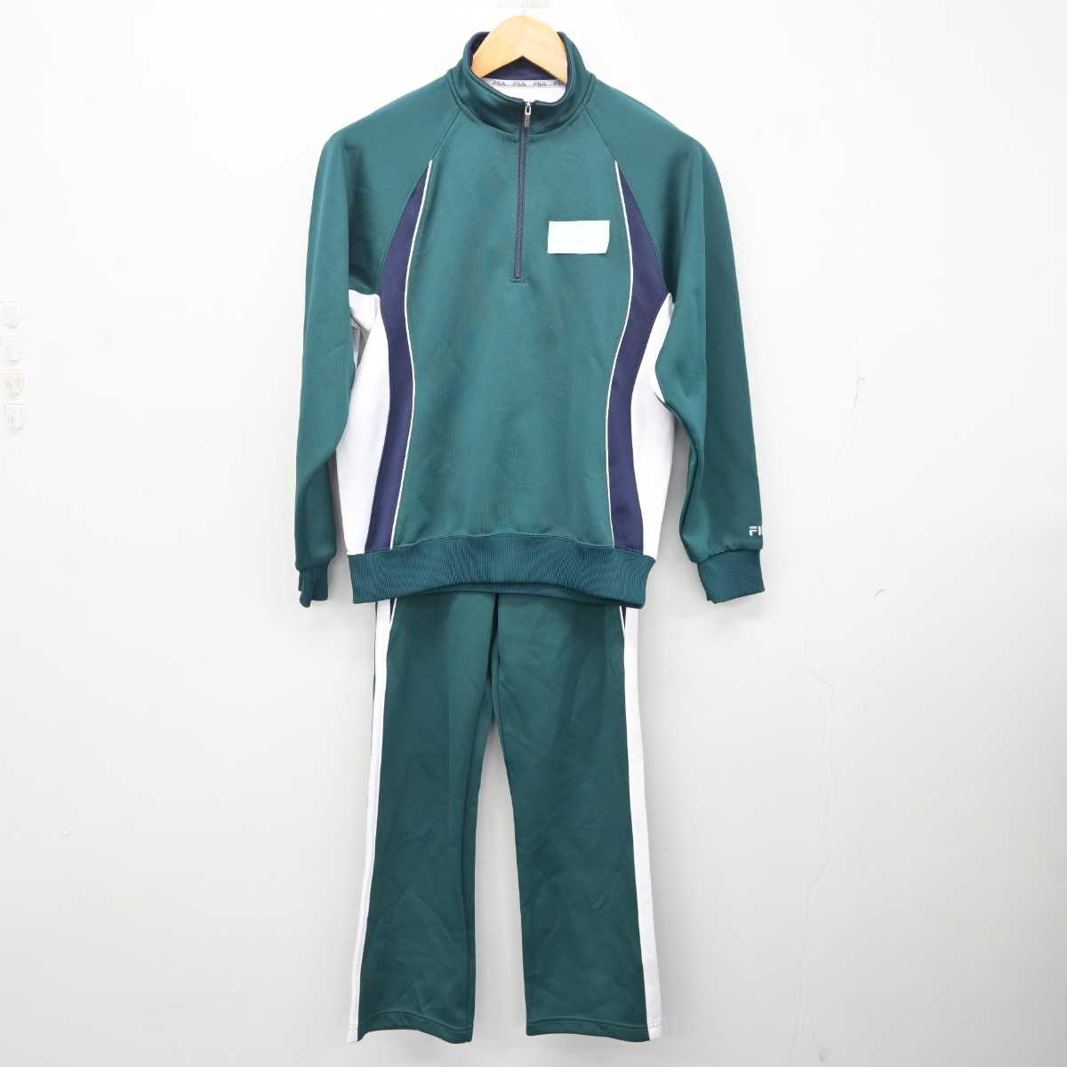 【中古】大阪府 布施高等学校 女子制服 2点 (ジャージ 上・ジャージ 下) sf079834