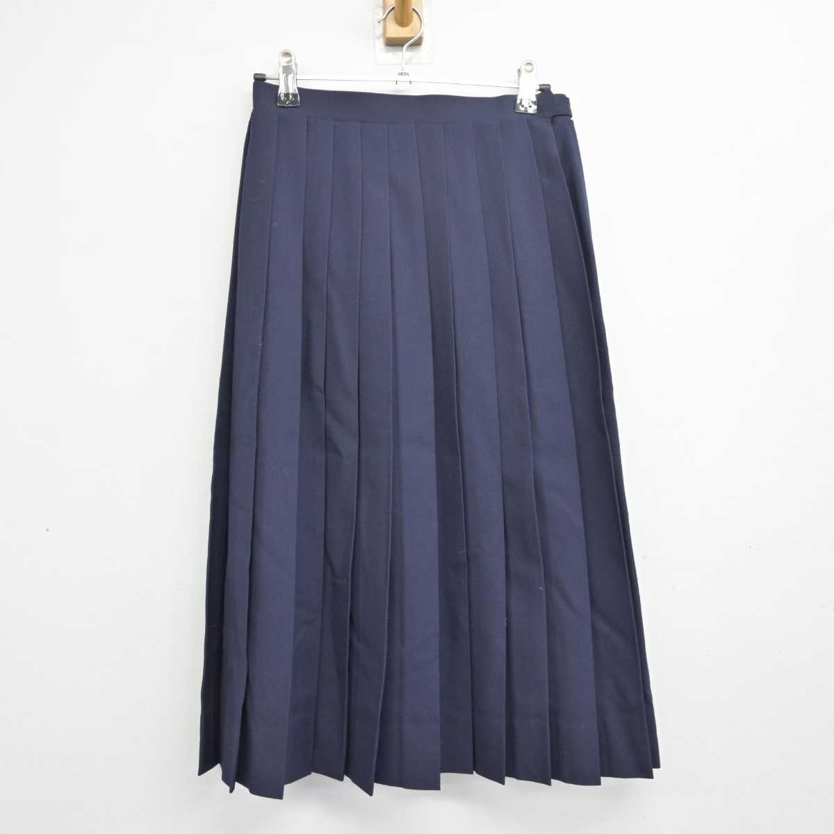 【中古】北海道 苫小牧市立啓明中学校 女子制服 3点 (セーラー服・スカート) sf079858