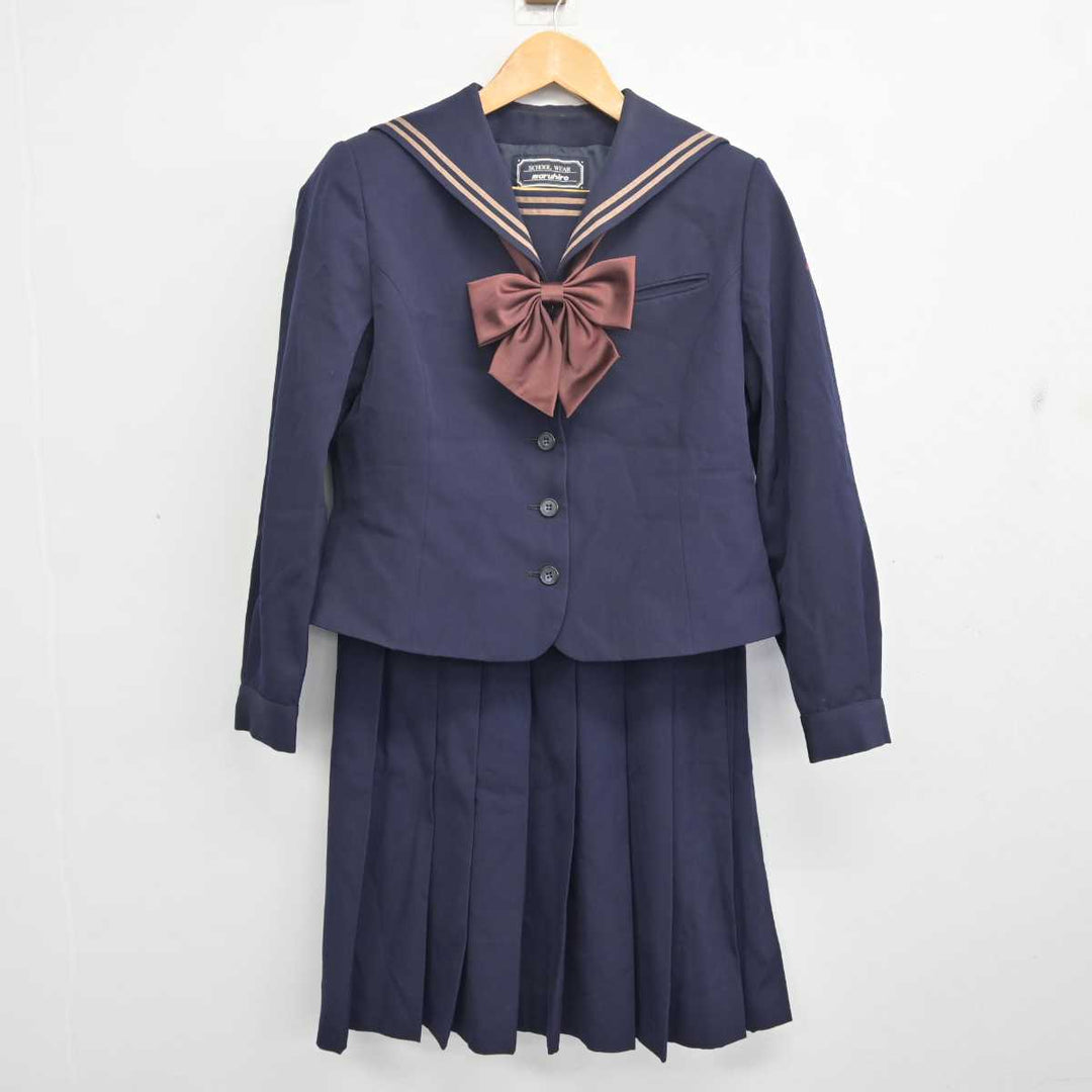 中古】埼玉県 武蔵越生高等学校 女子制服 3点 (セーラー服・スカート) sf079873 | 中古制服通販パレイド