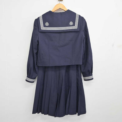 【中古】埼玉県 松山女子高等学校 女子制服 2点 (セーラー服・スカート) sf079874