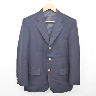 【中古】神奈川県 藤沢総合高等学校 男子制服 4点 (ブレザー・ズボン・ズボン) sf079890