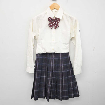 【中古】埼玉県 細田学園中学校・高等学校/旧制服 女子制服 4点 (ブレザー・シャツ・スカート) sf079892