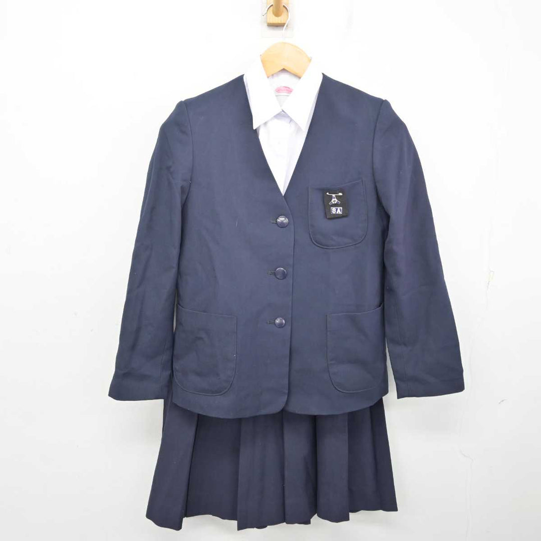 中古】東京都 中瀬中学校 女子制服 4点 (ブレザー・シャツ・スカート) sf079899 | 中古制服通販パレイド