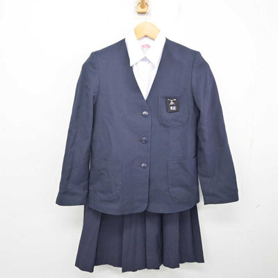 【中古】東京都 中瀬中学校 女子制服 4点 (ブレザー・シャツ・スカート) sf079899