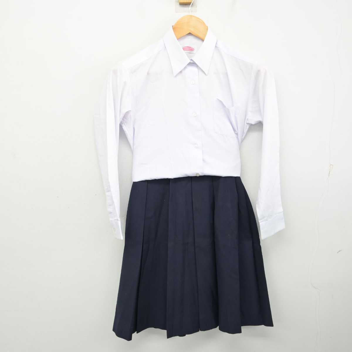 【中古】東京都 中瀬中学校 女子制服 4点 (ブレザー・シャツ・スカート) sf079899