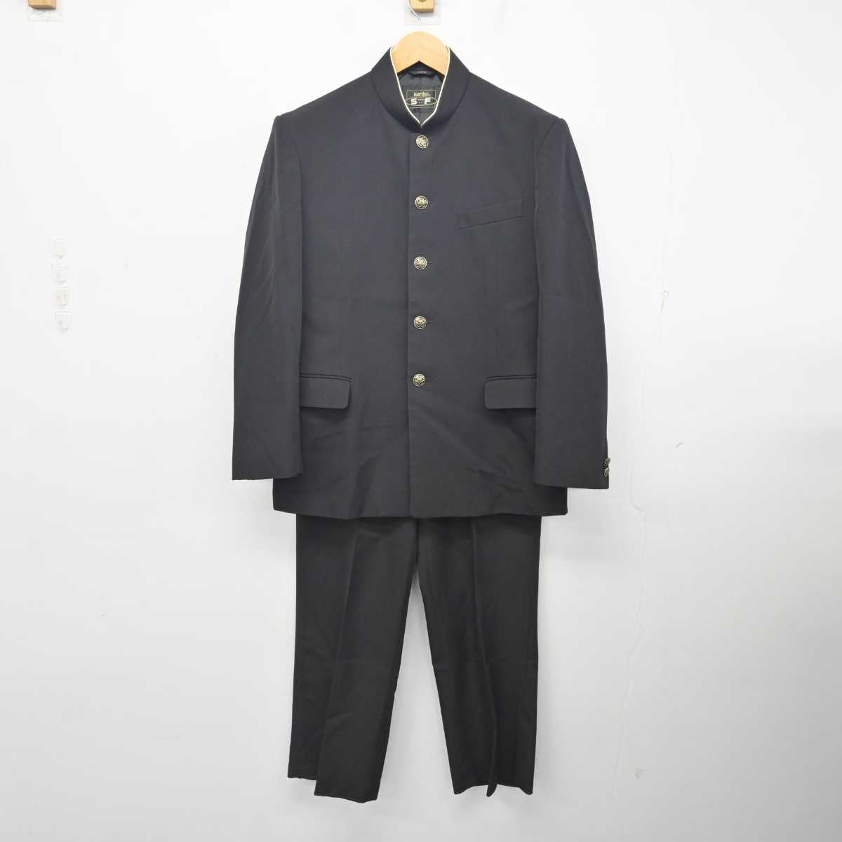 【中古】北海道 北光中学校 男子制服 2点 (学ラン・ズボン) sf079932