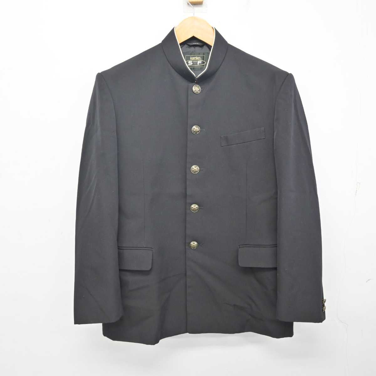 【中古】北海道 北光中学校 男子制服 2点 (学ラン・ズボン) sf079932