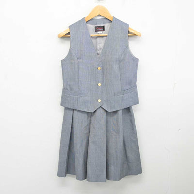 【中古】神奈川県 大清水中学校 女子制服 3点 (ブレザー・ベスト・スカート) sf079947