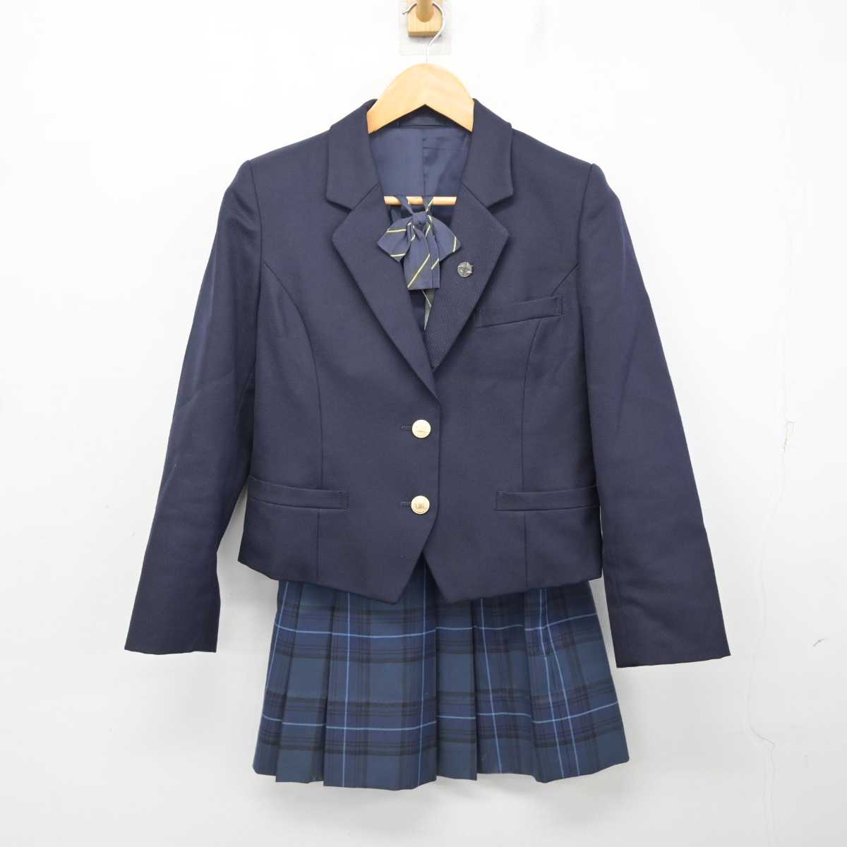 【中古】埼玉県 浦和北高等学校/旧制服 女子制服 4点 (ブレザー・スカート) sf079951