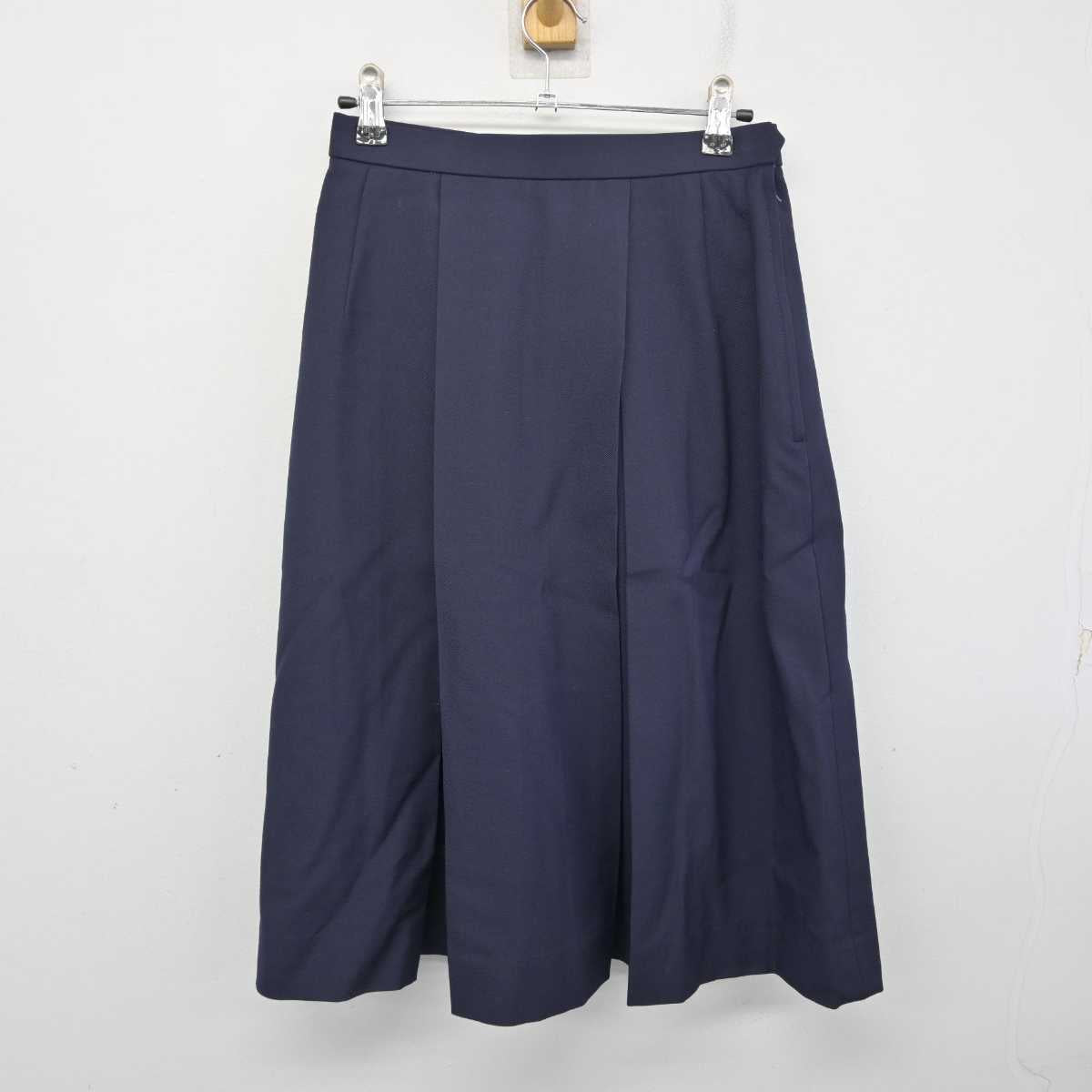 【中古】兵庫県 琴丘高等学校 女子制服 5点 (ブレザー・ベスト・シャツ・スカート) sf079954