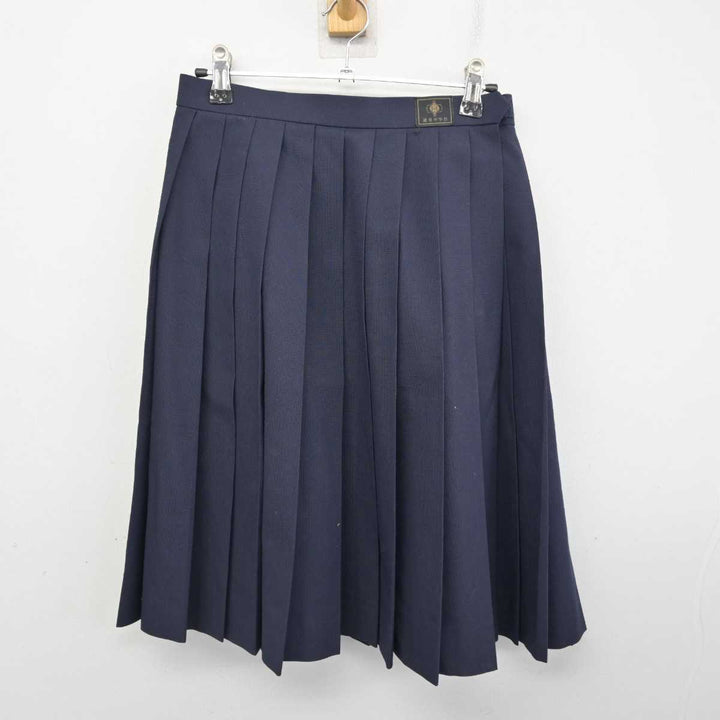 中古】富山県 八尾高等学校 女子制服 4点 (セーラー服