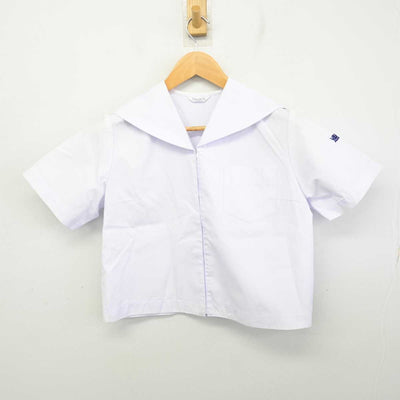 【中古】富山県 八尾高等学校 女子制服 2点 (セーラー服) sf079963