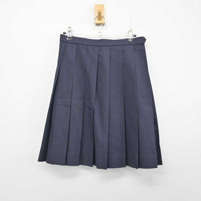 【中古】富山県 八尾高等学校 女子制服 4点 (ブレザー・シャツ・スカート) sf079965